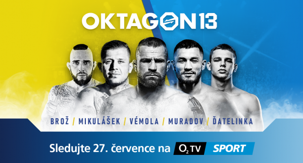 Sledujte Oktagon 13 živě na O2 TV Sport