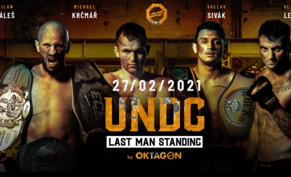 OKTAGON UNDERGROUND 2021: Last Man Standing (27.2.) – program, fight card, výsledky, live stream