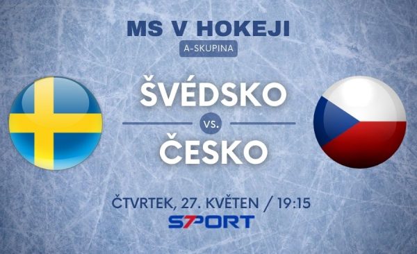 MS v hokeji 2021 Česko – Švédsko 4:2