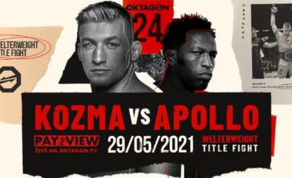 OKTAGON 24: Kozma vs. Apollo (29.5) – VÝSLEDKY! David Kozma obhájil titul krále welterové váhy (VIDEO)