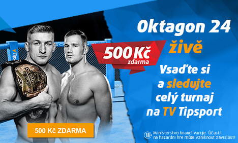 Sledujte Oktagon 24 živě na TV Tipsport