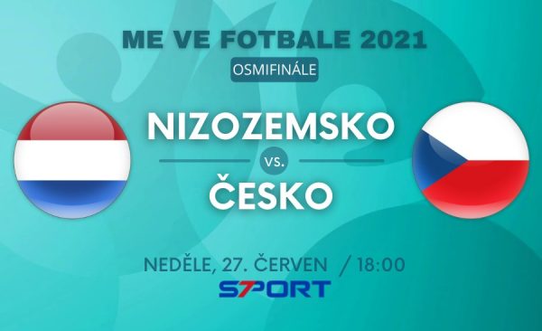 EURO 2020 osmifinále: Nizozemsko – Česko 0:2. Češi s přehledem postupují do čtvrtfinále (VIDEO)