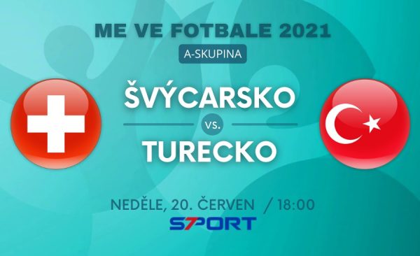 EURO 2021 / skupina : Švýcarsko – Turecko 3:1, Turci na ME ve fotbale končí!