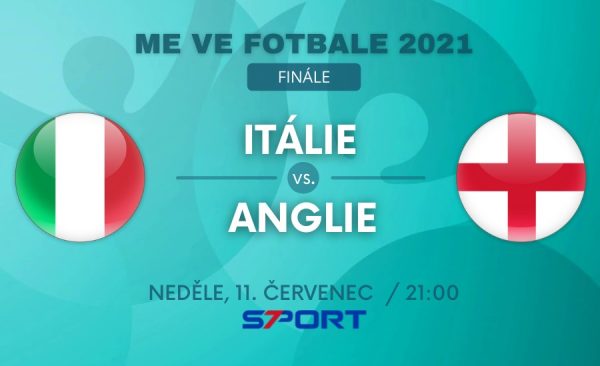 EURO 2021 finále: Itálie – Anglie 2:1 pp. Sestavy, kurzy, živé přenosy, informace. Po napínavých penaltách si trofej z Wembley odnáší Italové!