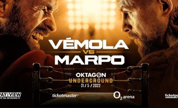 Box Vémola vs Marpo na Oktagon Underground (21.5.2022) – výsledky, záznam. Hlavní zápas vyhrál Vémola na TKO. (VIDEO)