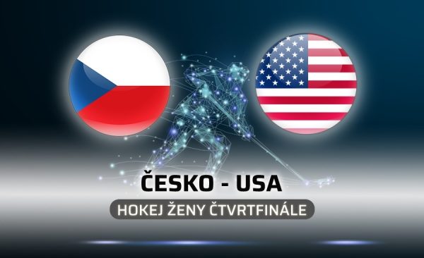 Česko – USA 1:4 hokej ženy čtvrtfinále ZOH 2022: live přenos v TV a online