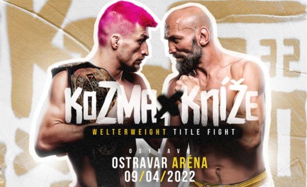 Oktagon 32 Kozma – Kníže 9.4. 2022 – program, karta, online výsledky, VIDEO