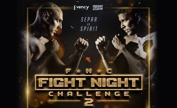 Fight Night Challenge 2 Separ vs Spirit (3.6. 2022) – program, FNC 2 karta výsledky, live!