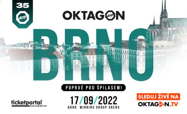 Oktagon 35 Brno (17.9. 2022) – program, karta, online výsledky, VIDEO.