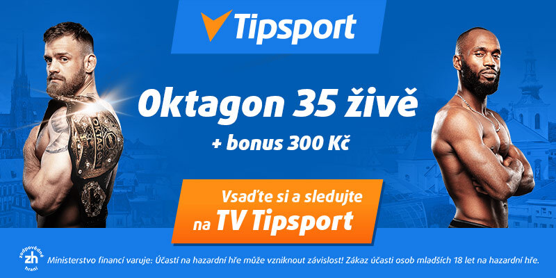 Oktagon 35 živě na TV Tipsport zdarma