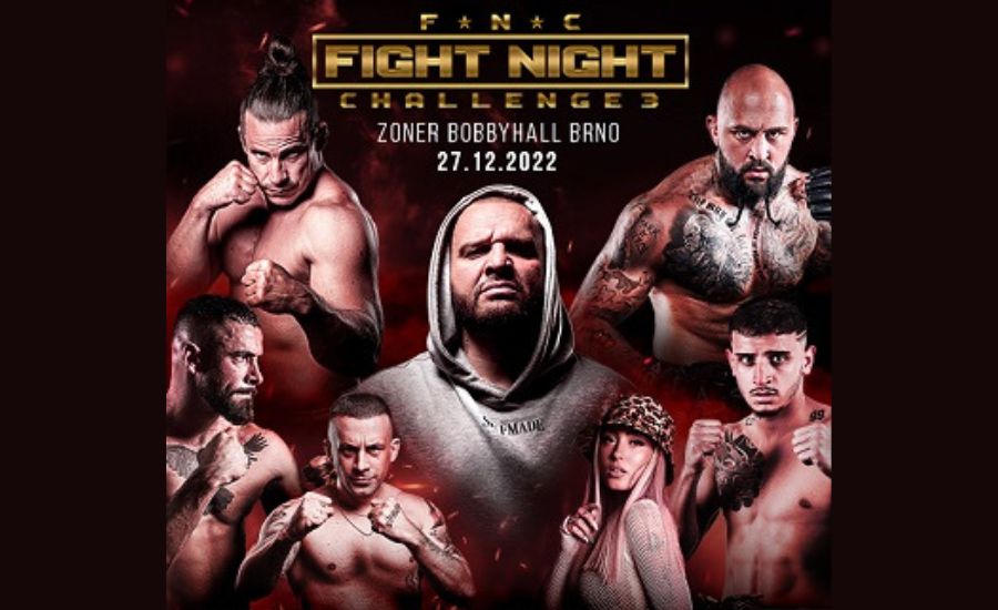 Fight Night Challenge 3 program, karta, výsledky, live stream