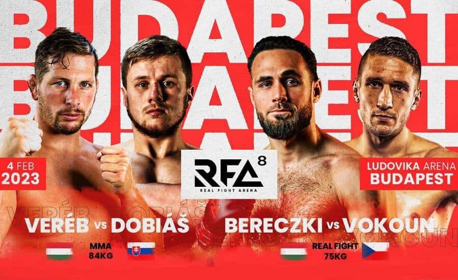 RFA 8 Budapešť (4.2.) – program, karta, výsledky, video, live stream 1 RFA 8 Budapešť program a výsledky