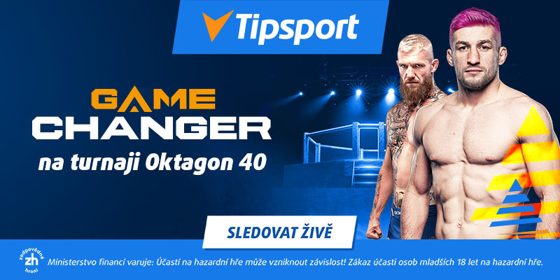 Oktagon gamechanger živě na TV Tipsport