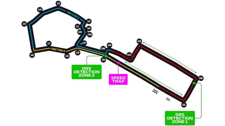 F1 VC Ázerbájdžánu 2025 – program, kvalifikace, výsledky, Formule 2 a Staněk 4 baku-circuit