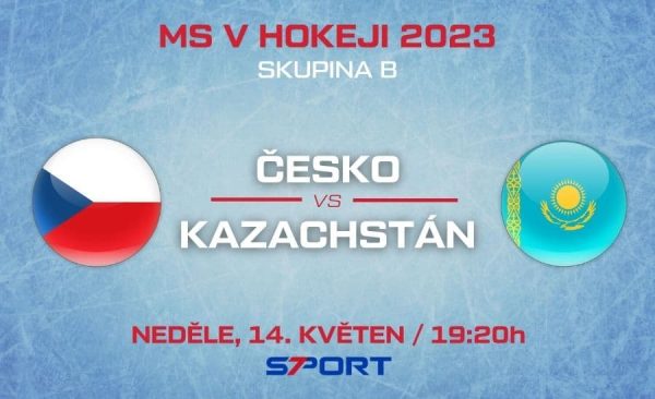 Česko – Kazachstán MS v hokeji 2023: sestavy, live stream zdarma