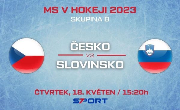 Česko – Slovinsko MS v hokeji 2023: sestavy, live stream zdarma