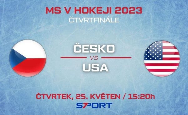 Česko – USA MS v hokeji 2023: sestavy, live stream zdarma