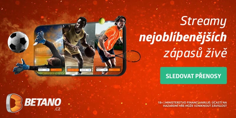 Sportovní zápasy živě na Betano live stream