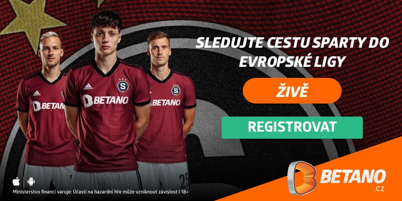 Sparta – Zagreb live v TV, online přenos i live stream zdarma 2 Sparta v Evropské lize na TV Betano