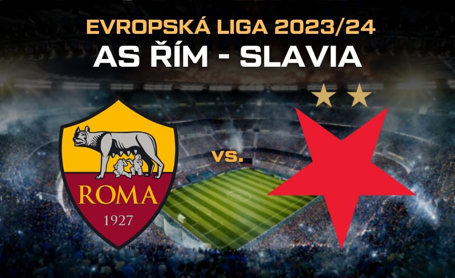 AS Řím - Slavia v TV, online, live stream, sestavy, tabulka, program 1 AS Řím - Slavia
