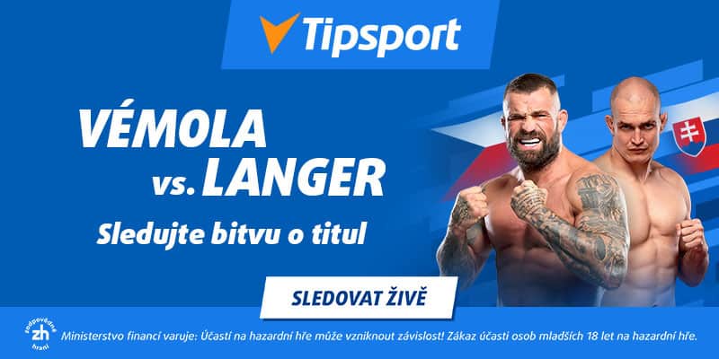 Tipsport Vémola vs. Langer o titul na Oktagon 47