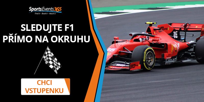 Vstupenky na závody F1 od SportsEvents365
