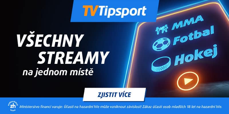 Tipsport Všechny streamy na jednom místě