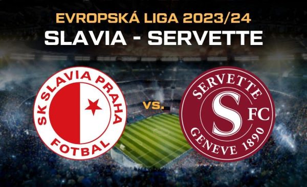 Slavia – Servette live v TV, online, live stream, sestavy, tabulka, sestřih