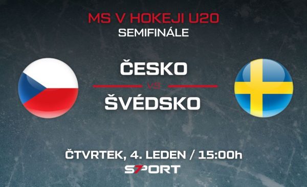 Česko – Švédsko na MS v hokeji juniorů 2024: Program, sestavy, live stream zdarma