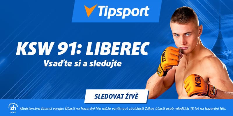 KSW 91 živě na TV Tipsport