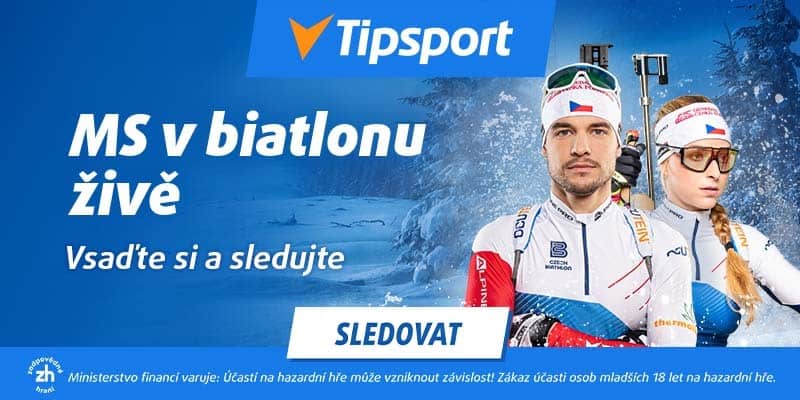MS v biatlonu živě na TV Tipsport