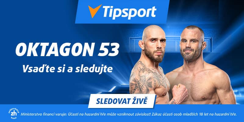 Oktagon 53 Oberhausen – program, fight card, zápasy, výsledky a live stream zdarma 2 Oktagon 53 živě na TV Tipsport
