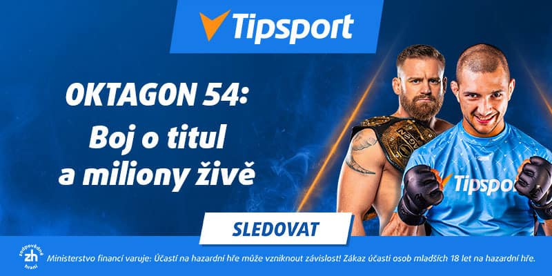 Oktagon 54 live na TV Tipsport