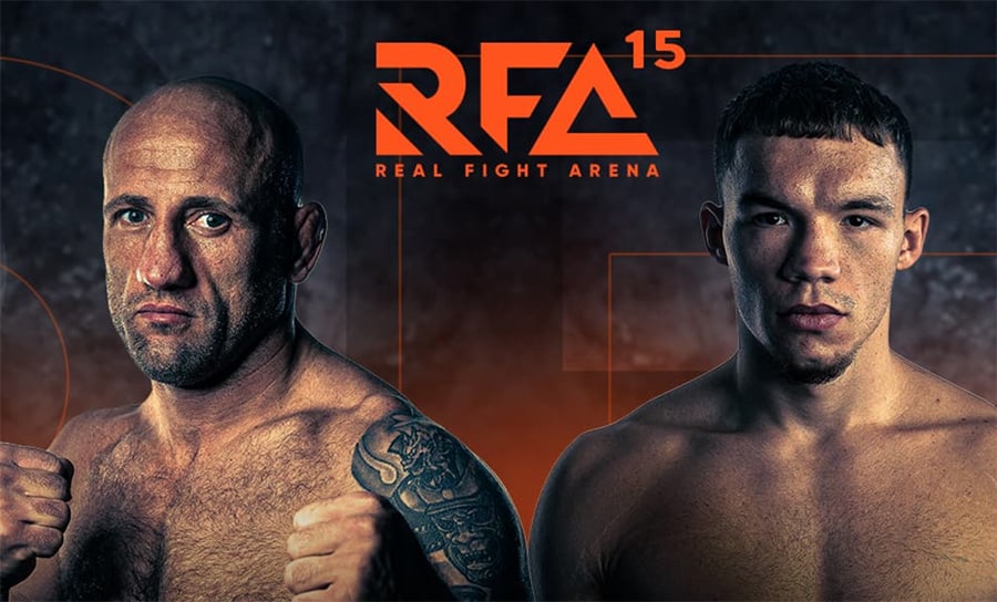 RFA 15 Bratislava - program, zápasy, fight card, výsledky, live online 1 RFA 15 Bratislava - program, zápasy, fight card, výsledky, live online