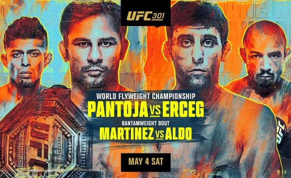 UFC 301: Pantoja vs Erceg – program, fight card, výsledky, live stream