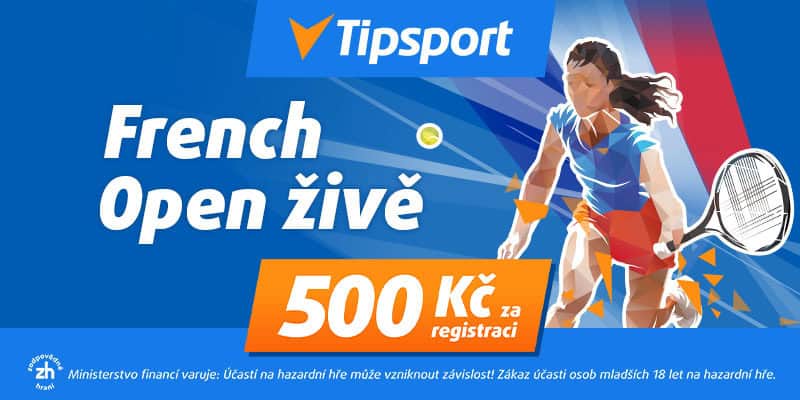 French Open živě na TV Tipsport