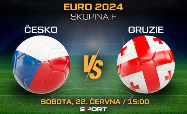 Fotbal Česko – Gruzie EURO 2024: program, sestavy, live přenos, kurzy
