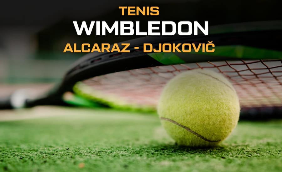 Alcaraz - Djokovič finále Wimbledon 2024