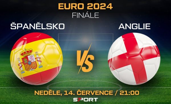 Španělsko – Anglie finále ME ve fotbale 2024 – sestavy, live přenos, kurzy