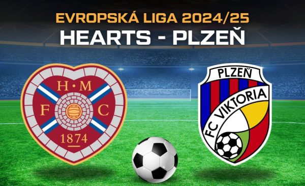 Hearts – Plzeň live v TV, online, live stream, sestavy, kurzy