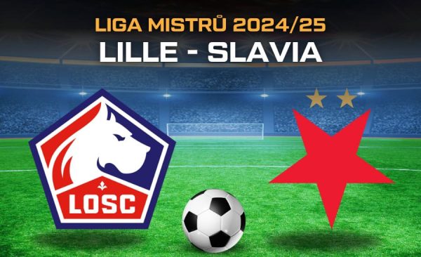 Lille – Slavia live v TV, online, live stream, sestavy, kurzy