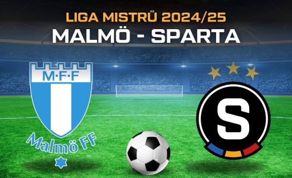 Malmö – Sparta live v TV, online, live stream, sestavy, kurzy