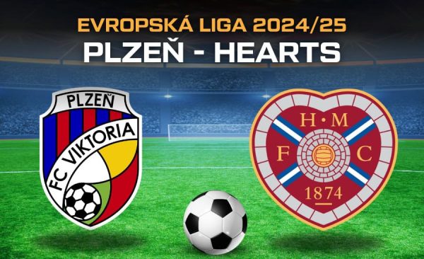 Plzeň – Hearts live v TV, online, live stream, sestavy, kurzy