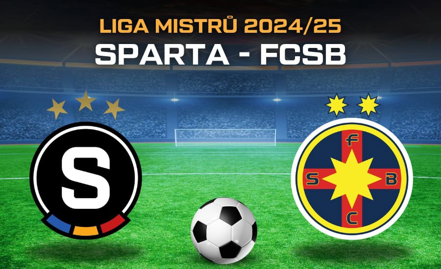 Sparta - FCSB live v TV, online, live stream, sestavy, kurzy 1 Sparta - FCSB