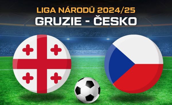 Gruzie – Česko Liga národů 2024/25 – sestavy, live přenos, kurzy