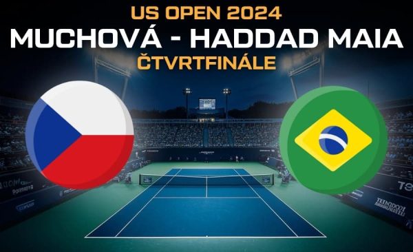 Muchová – Haddad Maia čtvrtfinále US Open – termín, srovnání, kurzy, kde sledovat