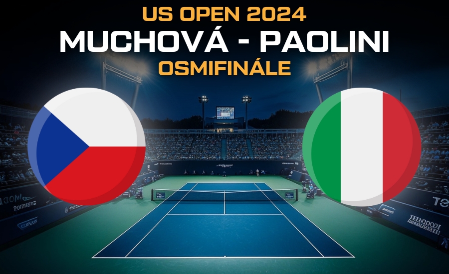 Muchová - Paolini osmifinále US Open - termín, srovnání, kurzy, kde sledovat 1 Muchová - Paolini