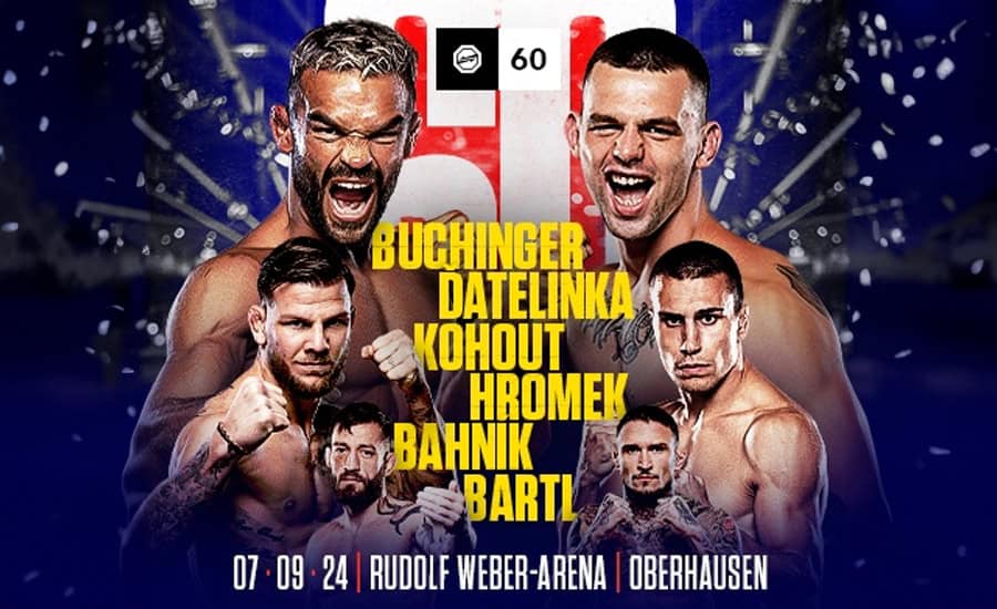 Oktagon 60 Oberhasuen (7.9.) - program, karta, výsledky, live přenos 1 Oktagon 60 Oberhausen