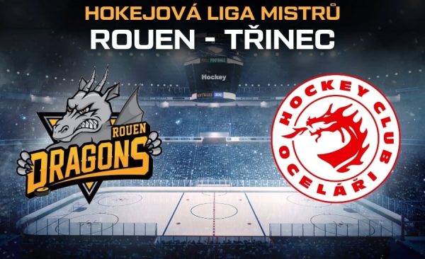 Rouen – Třinec live v TV, online, live stream, sestavy