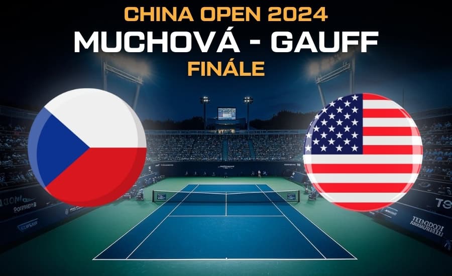 Muchová - Gauff finále China Open živě v TV, live stream, srovnání, kurzy 1 Muchová - Gauff